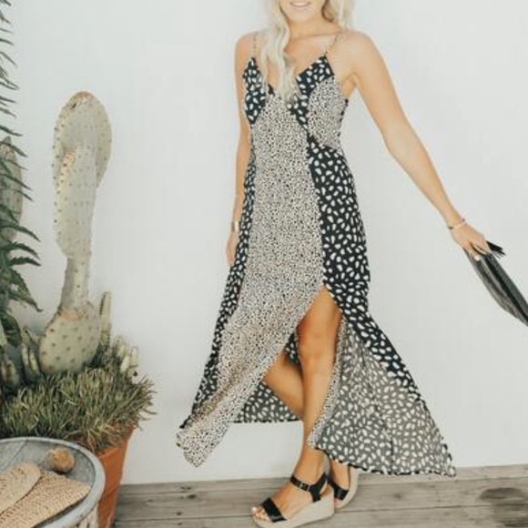 Carly Jean Los Angeles Dresses & Skirts - Carly Jean Los Angeles Phoebe Maxi Dress Sz XS